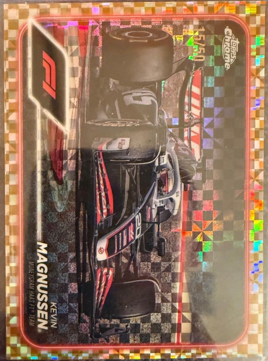 Kevin Magnussen [Checker Flag Gold Refractor] #88