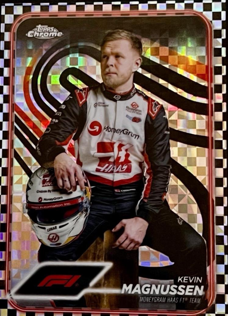 Kevin Magnussen [Checker Flag Refractor] #16
