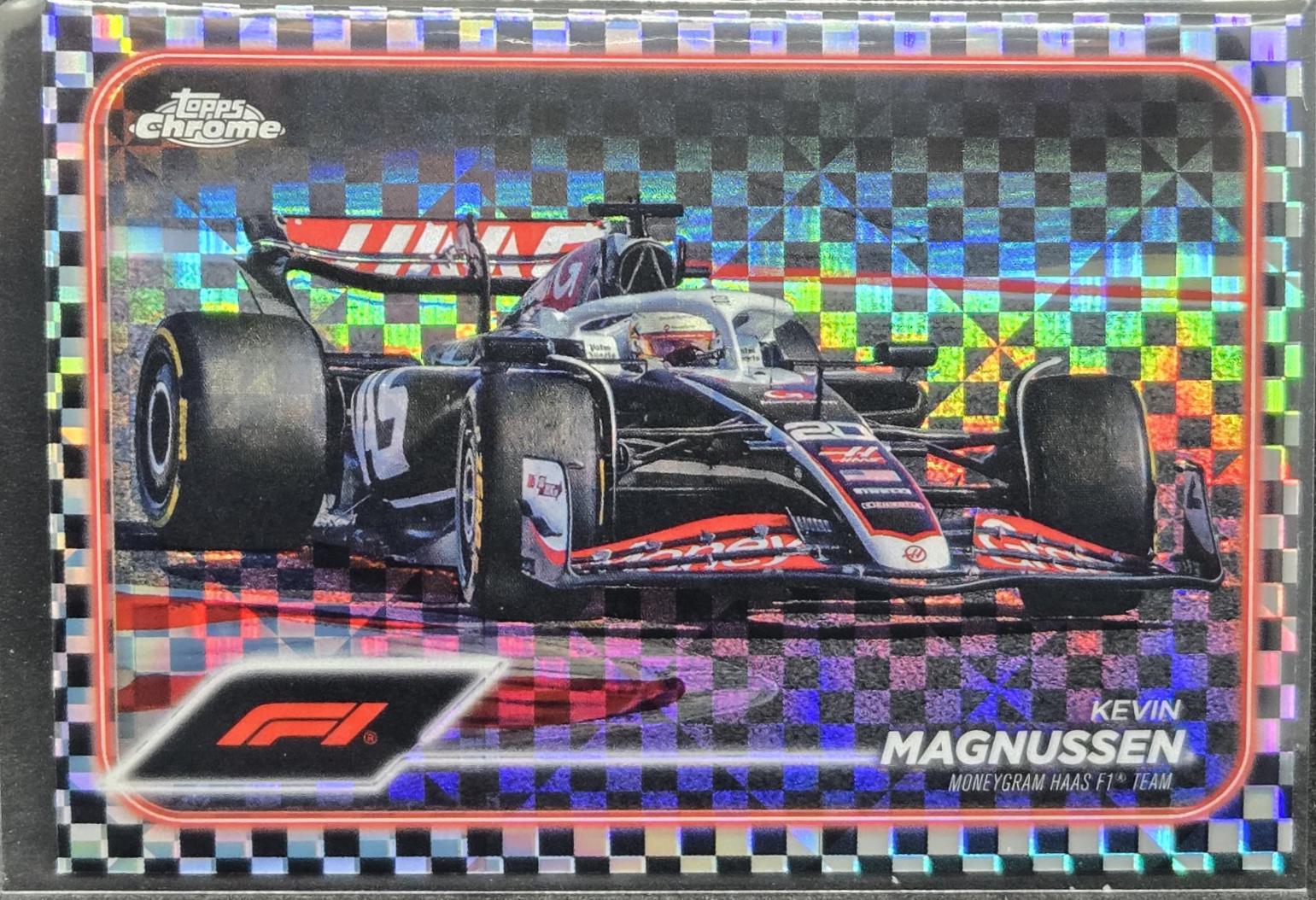 Kevin Magnussen [Checker Flag Refractor] #88