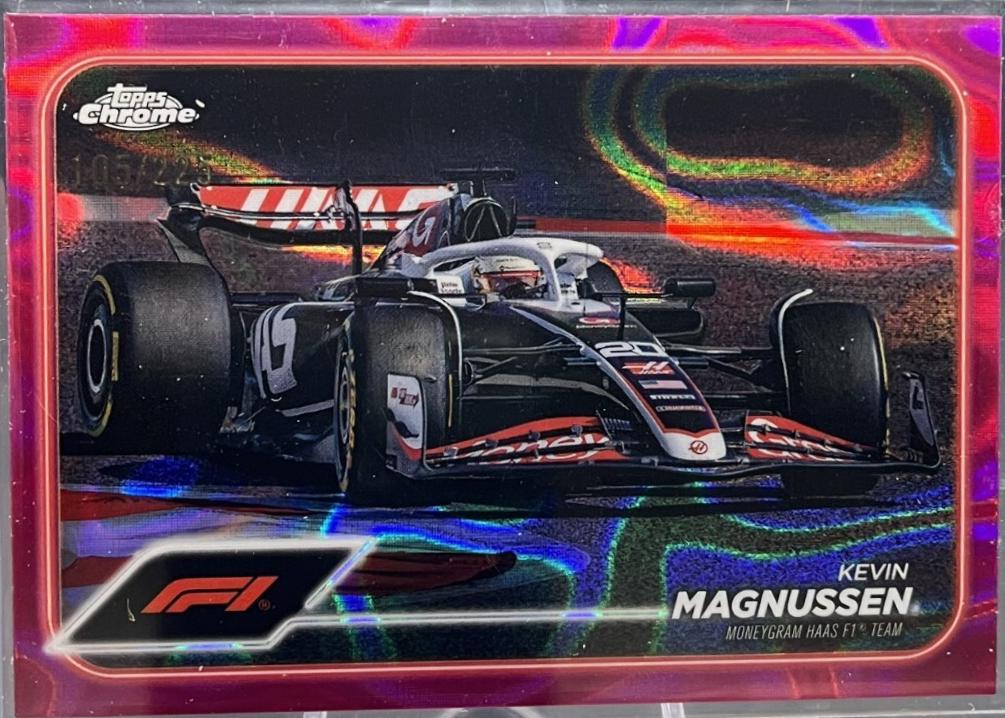 Kevin Magnussen [Fuchsia Lava Refractor] #88