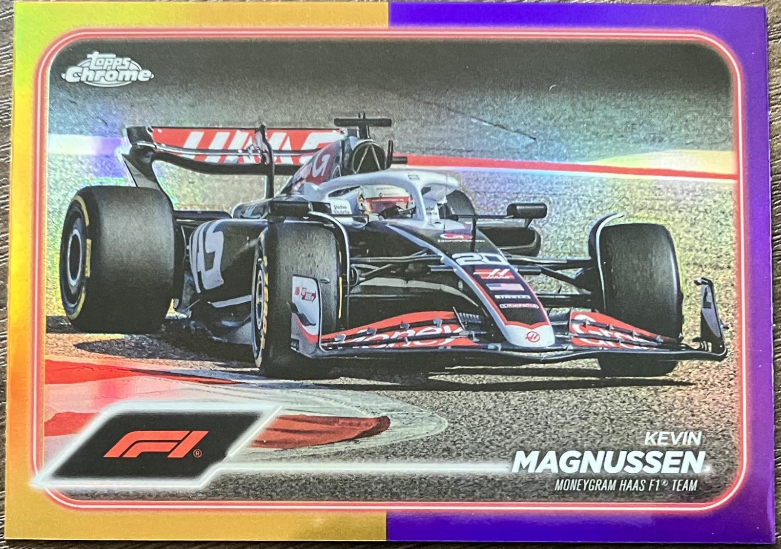 Kevin Magnussen [Gold Purple Refractor] #88