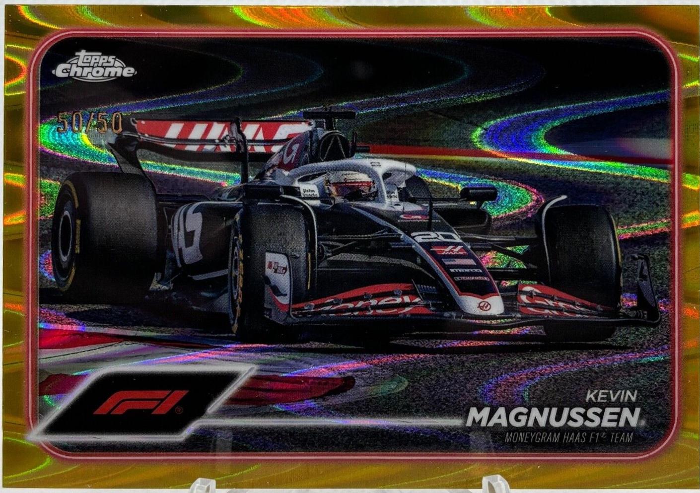Kevin Magnussen [Gold RayWave Refractor] #88