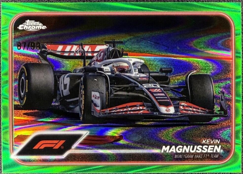 Kevin Magnussen [Green RayWave Refractor] #88