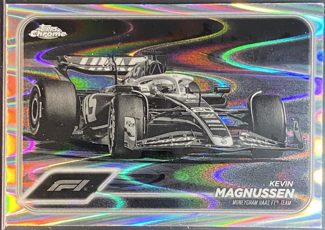Kevin Magnussen [Orange RayWave Refractor] #88