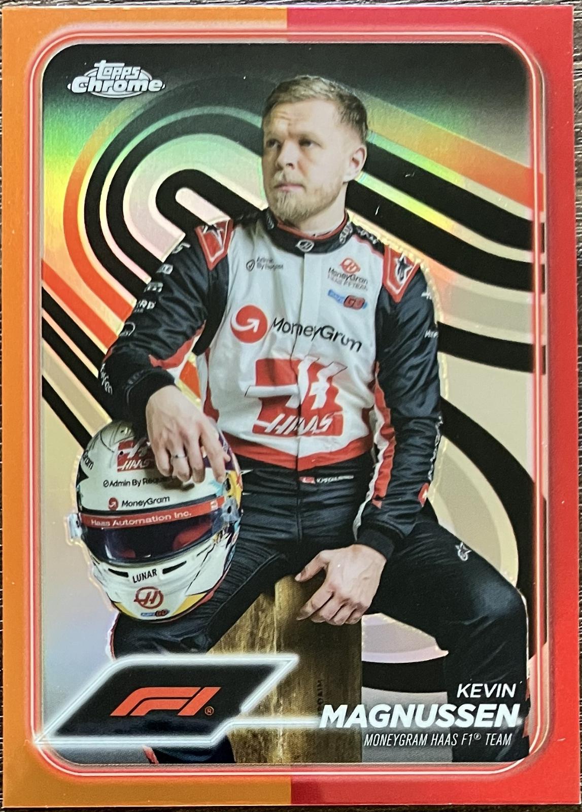 Kevin Magnussen [Orange Red Refractor] #16