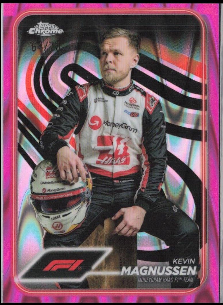 Kevin Magnussen [Pink RayWave Refractor] #88