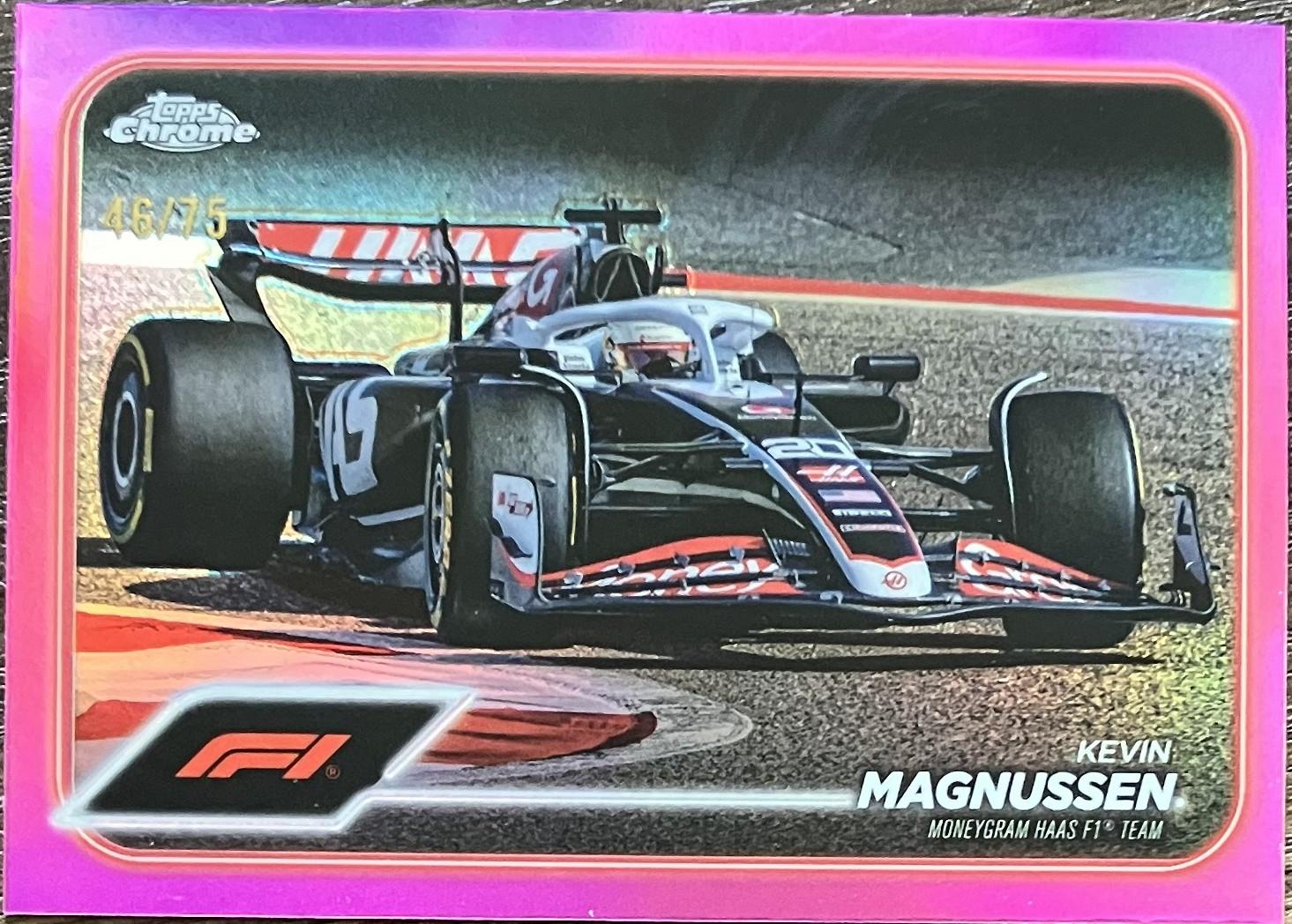 Kevin Magnussen [Pink Refractor] #88