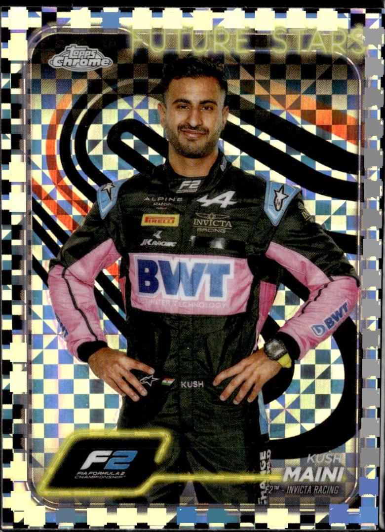Kush Maini [Checker Flag Refractor] #27