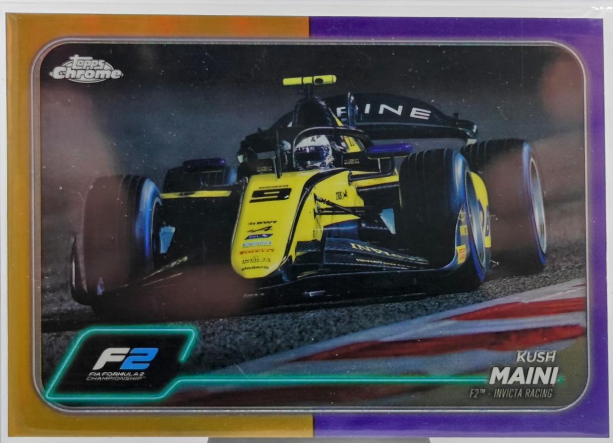 Kush Maini [Gold Purple Refractor] #99