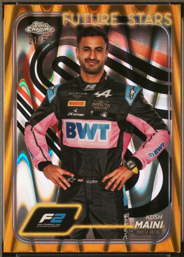 Kush Maini [Gold RayWave Refractor] #27
