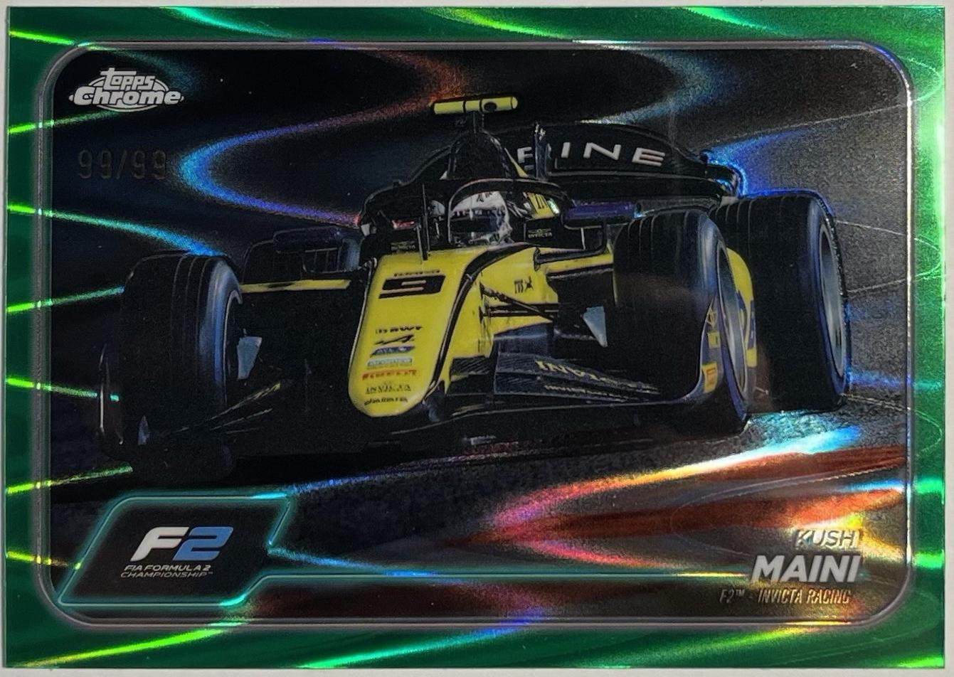 Kush Maini [Green RayWave Refractor] #99
