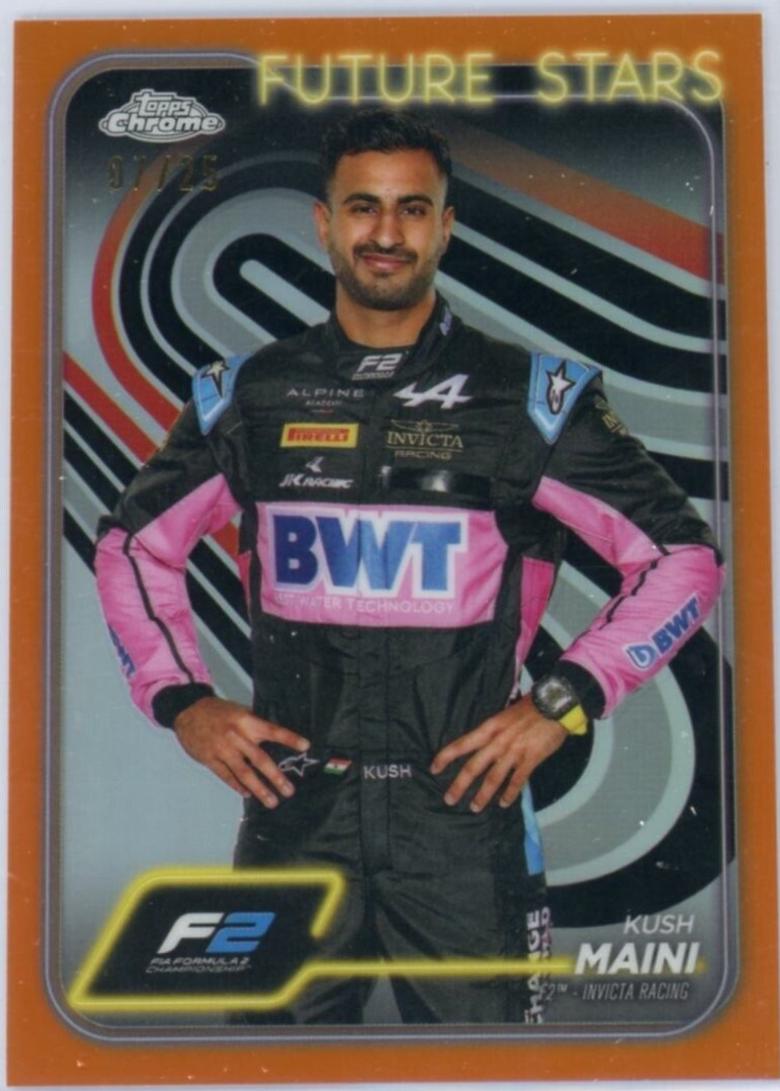 Kush Maini [Orange Refractor] #27