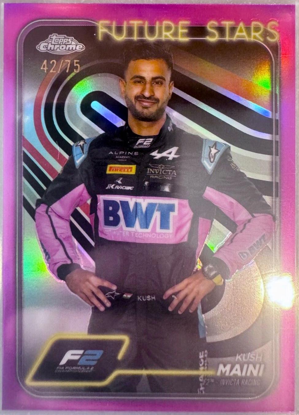 Kush Maini [Pink Refractor] #27