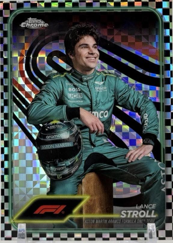 Lance Stroll [Checker Flag Refractor] #12