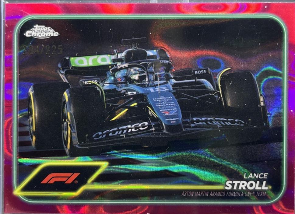 Lance Stroll [Fuchsia Lava Refractor] #84