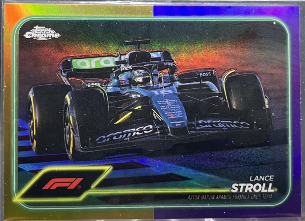 Lance Stroll [Gold Purple Refractor] #84