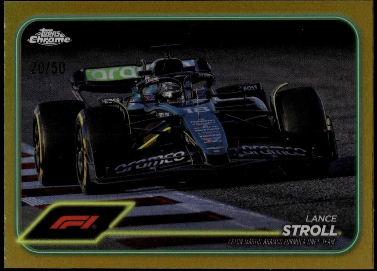 Lance Stroll [Gold Refractor] #84