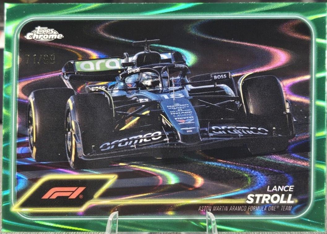 Lance Stroll [Green RayWave Refractor] #84
