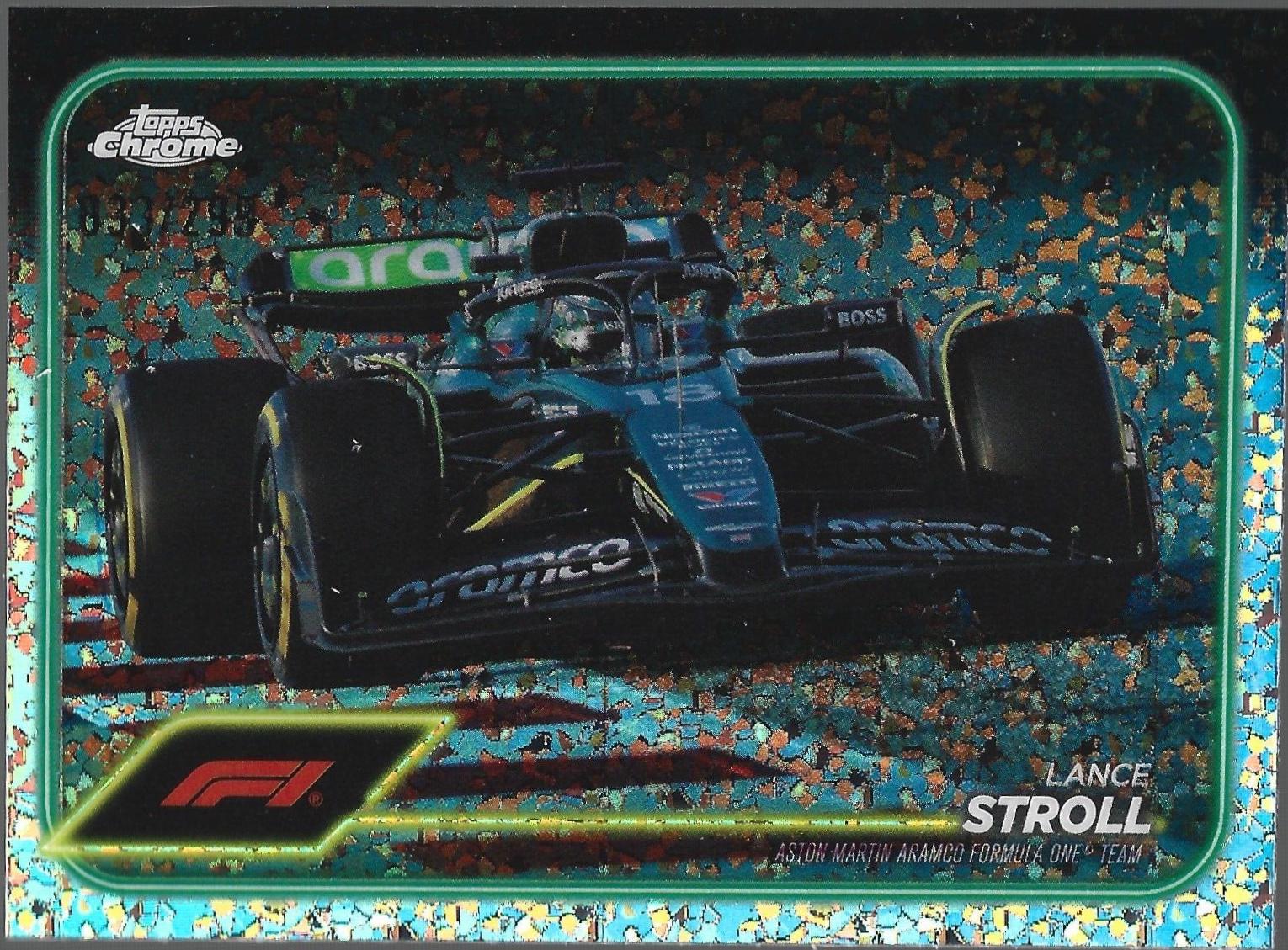 Lance Stroll [Mini Diamond Refractor] #84