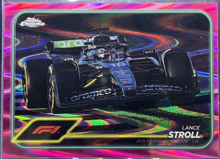Lance Stroll [Pink RayWave Refractor] #84