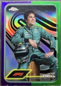 Lance Stroll [Purple Green Refractor] #12