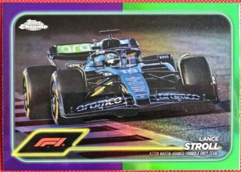 Lance Stroll [Purple Green Refractor] #84