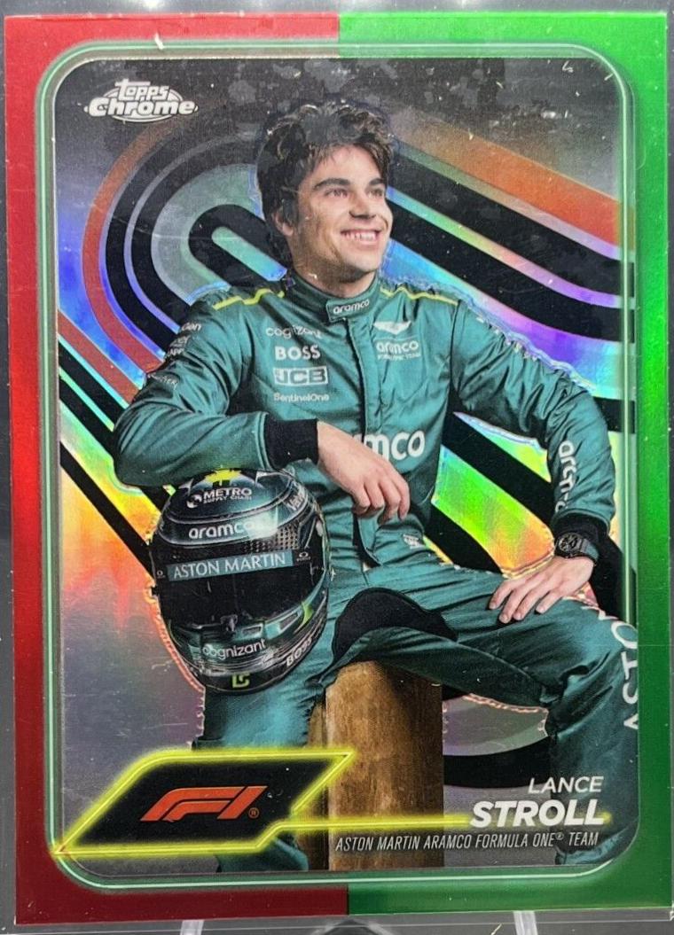 Lance Stroll [Red Green Refractor] #12