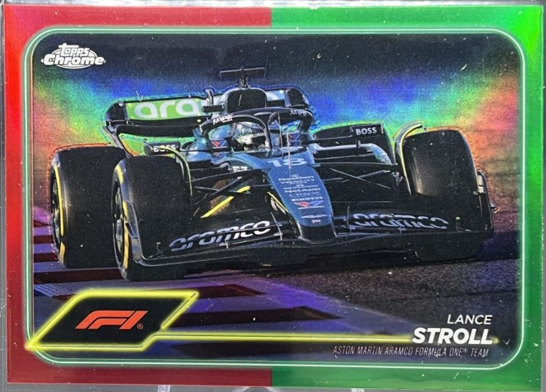 Lance Stroll [Red Green Refractor] #84