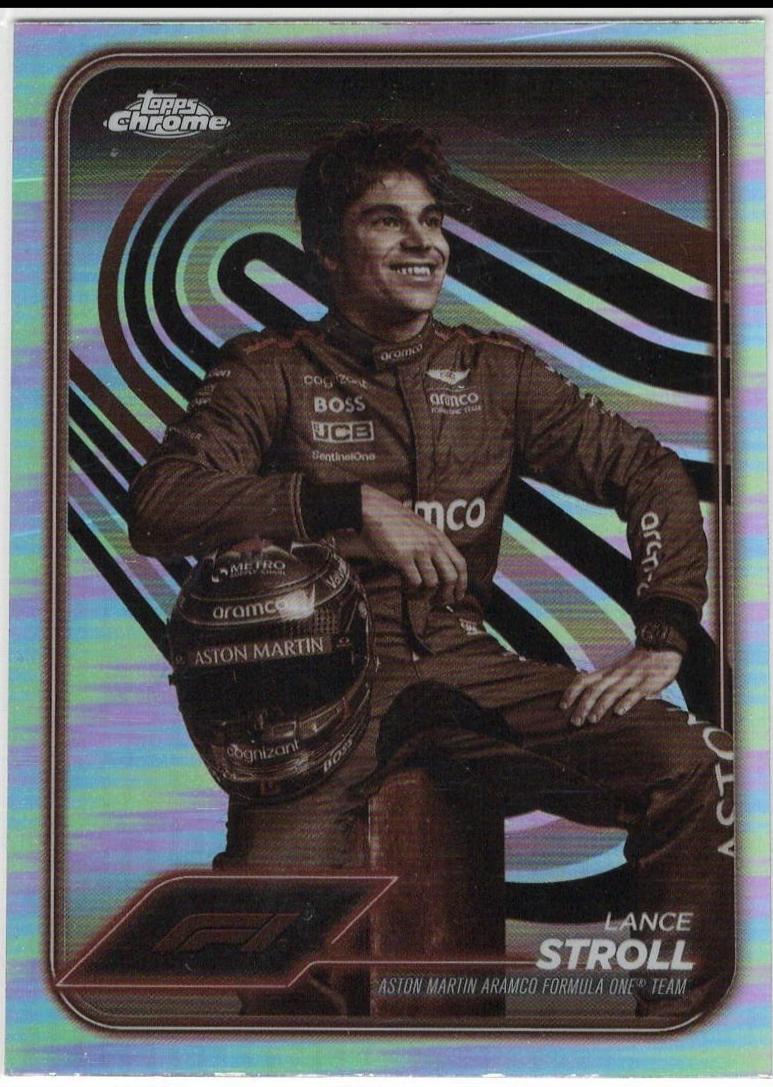 Lance Stroll [Sepia Refractor] #12
