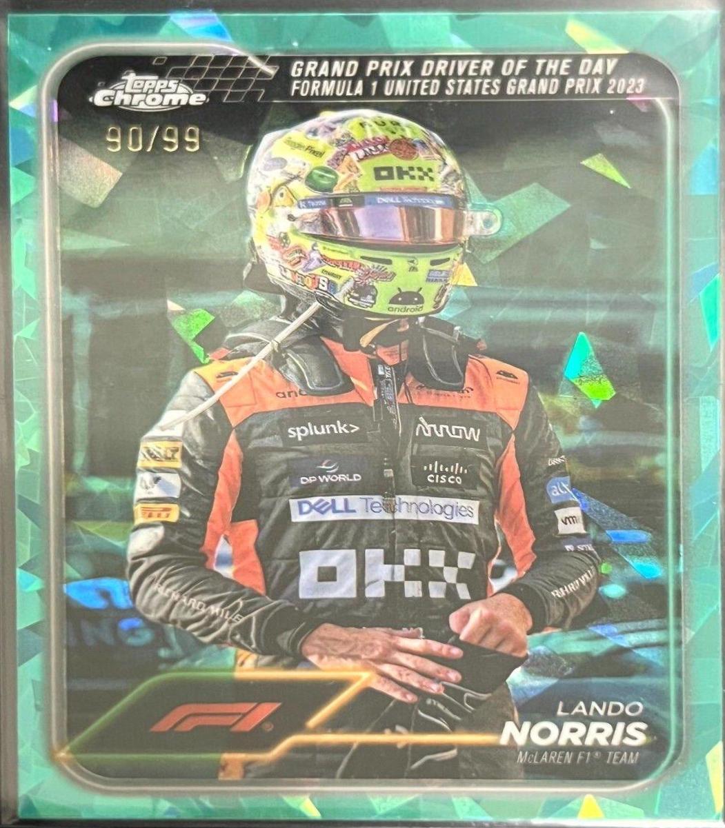 Lando Norris [Aqua Sapphire] #167