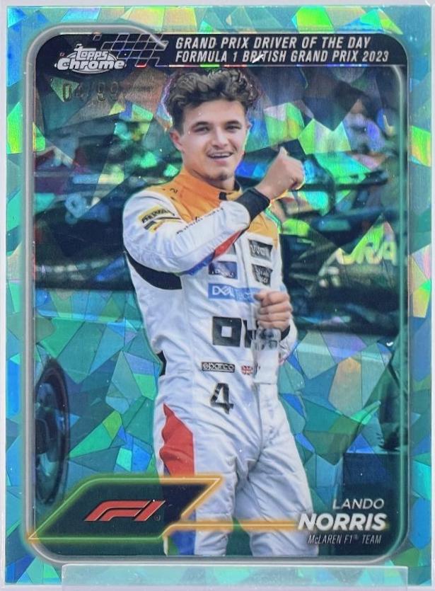 Lando Norris [Aqua Sapphire] #168