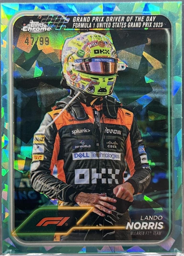 Lando Norris [Aqua Sapphire] #176