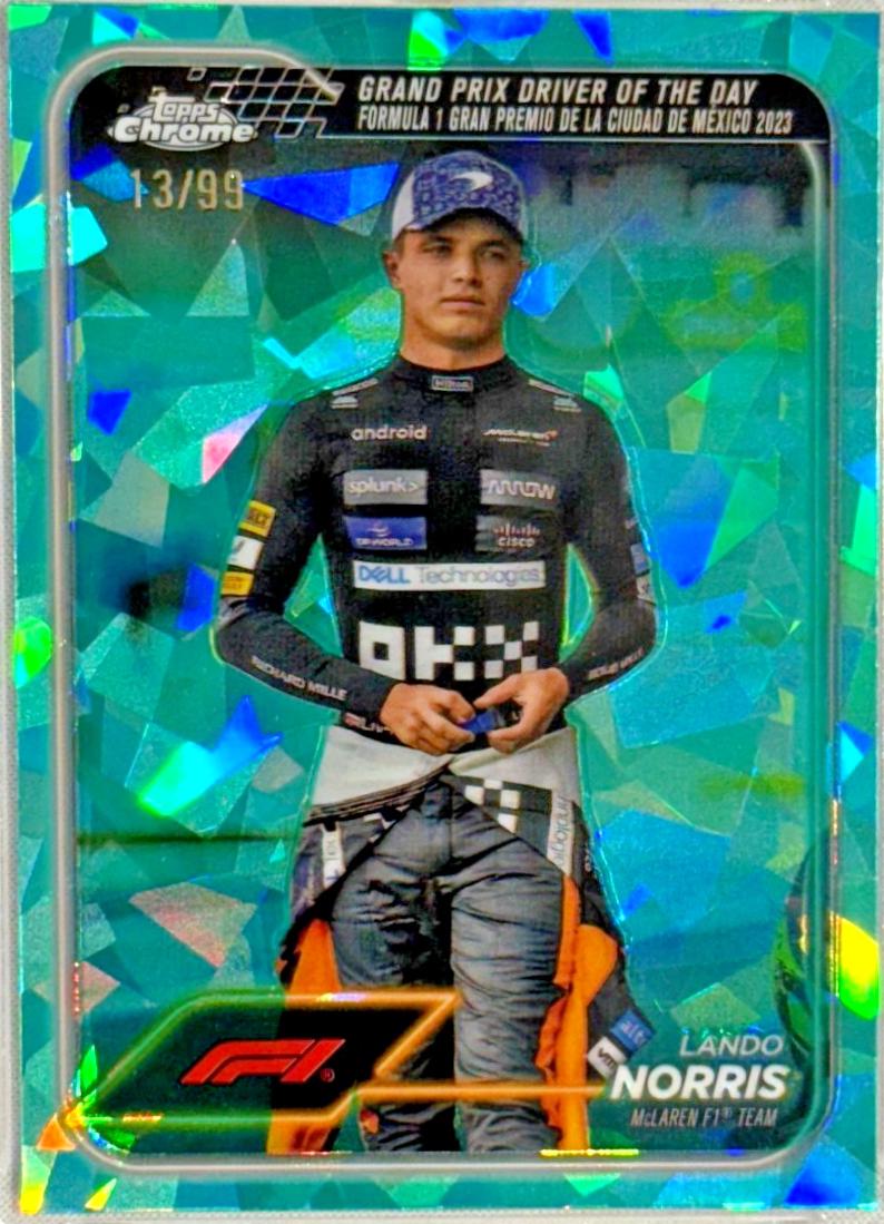 Lando Norris [Aqua Sapphire] #177