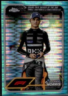 Lando Norris [Aqua Sonar Refractor] #177