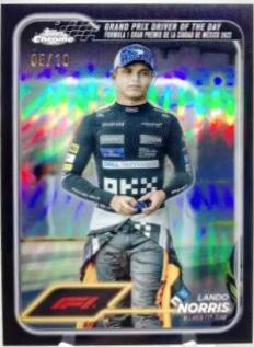 Lando Norris [Black Refractor] #177