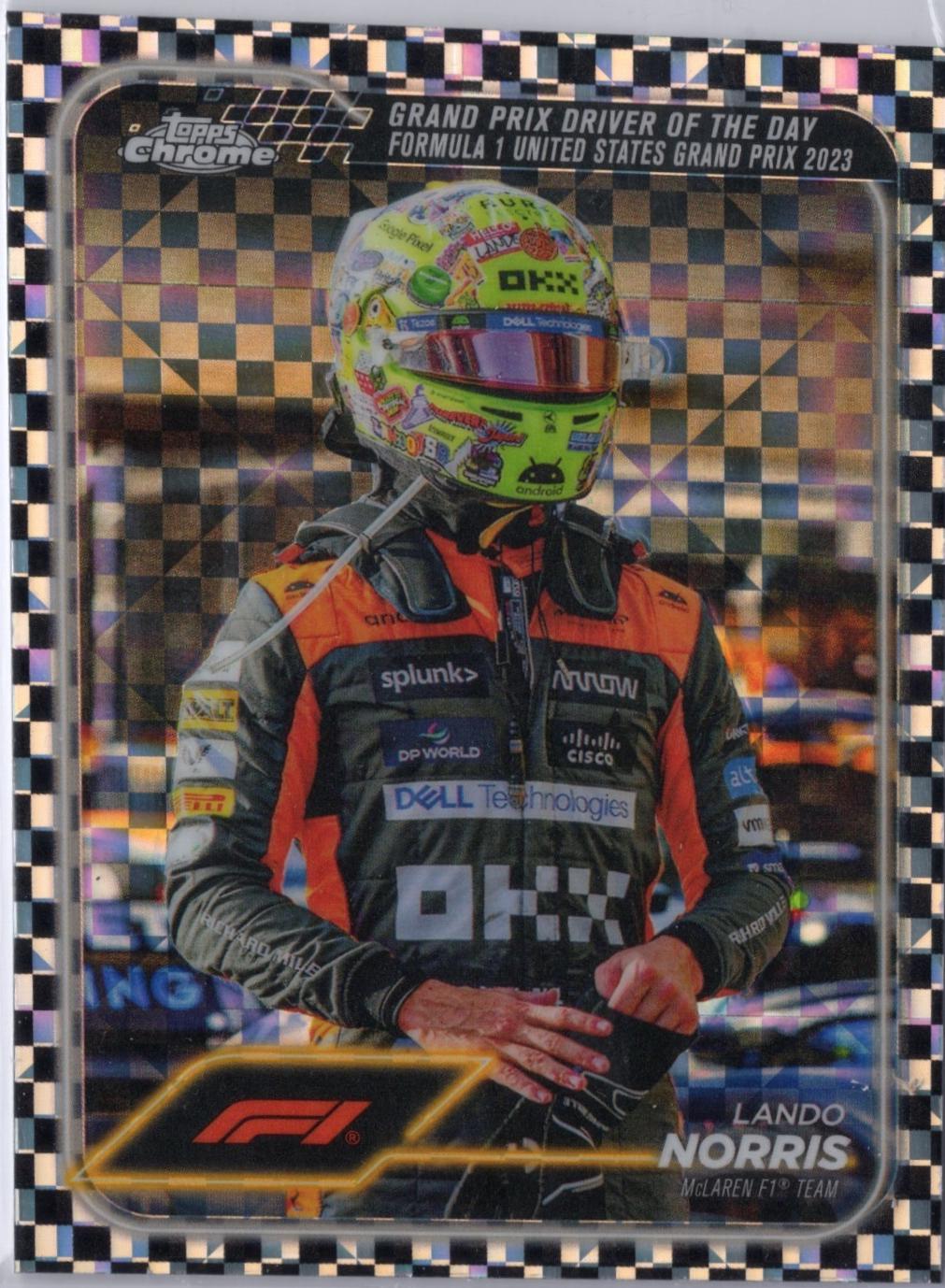 Lando Norris [Black White Sapphire] #176
