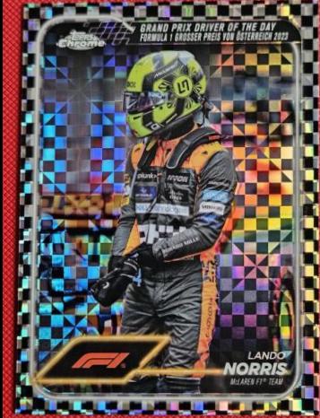 Lando Norris [Checker Flag Refractor] #167