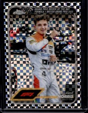 Lando Norris [Checker Flag Refractor] #168