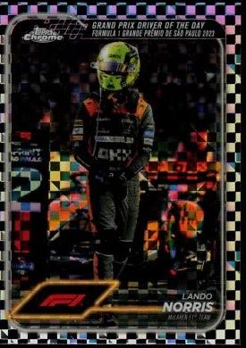 Lando Norris [Checker Flag Refractor] #178