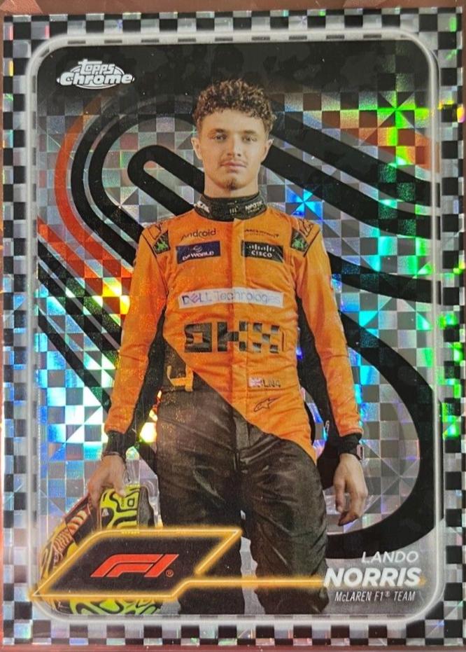 Lando Norris [Checker Flag Refractor] #7