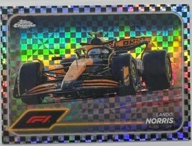 Lando Norris [Checker Flag Refractor] #79
