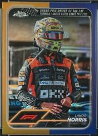 Lando Norris [Gold Purple Refractor] #176
