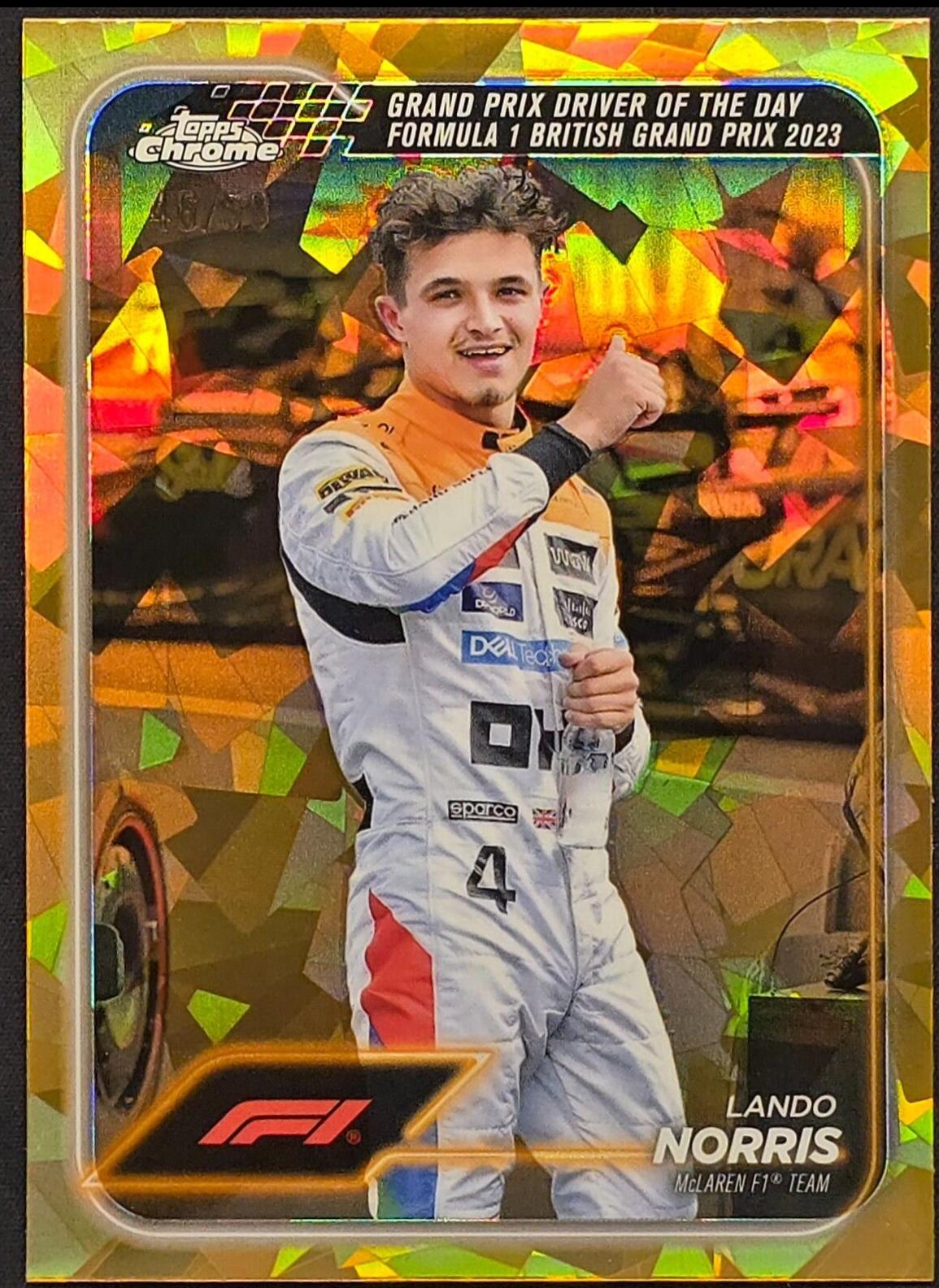 Lando Norris [Gold Refractor] #168