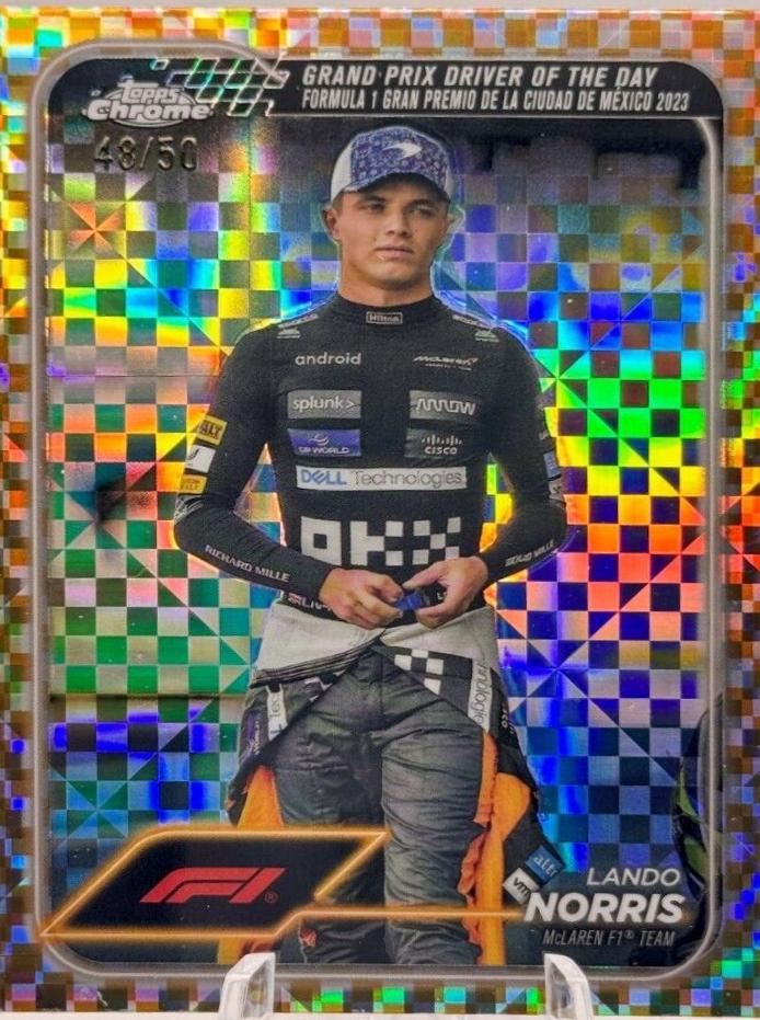 Lando Norris [Gold Refractor] #177