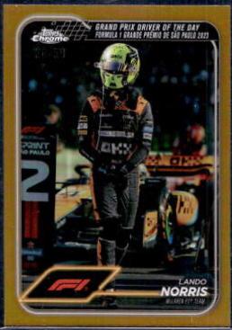 Lando Norris [Gold Refractor] #178