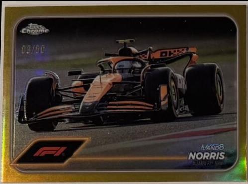 Lando Norris [Gold Refractor] #79