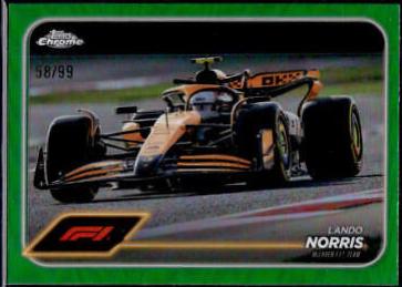 Lando Norris [Green Refractor] #79