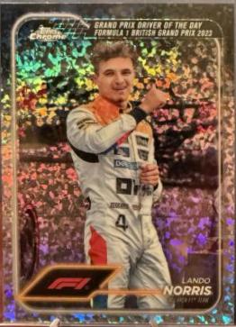 Lando Norris [Mini Diamond Refractor] #168