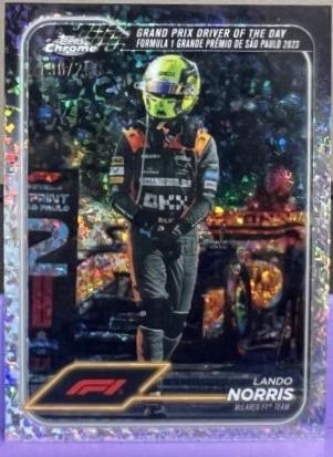 Lando Norris [Mini Diamond Refractor] #178