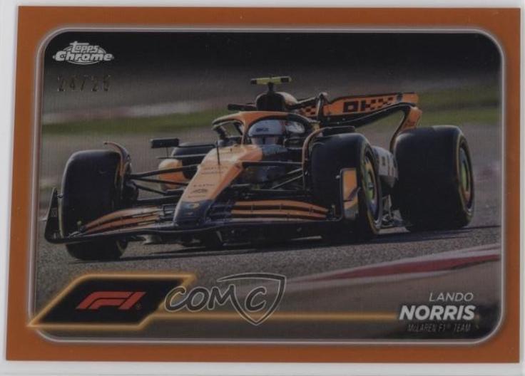 Lando Norris [Orange Refractor] #79